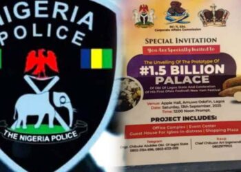 Police Arrests Self-acclaimed "Obi Of Lagos", foil planned unveiling of ₦1.5 billion prototype Palace