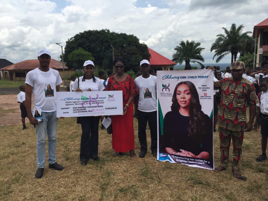 Neya Kalu Foundation Brings Succour To Students Of Igbere Secondary School 4 Neya Kalu Foundation Brings Succour To Students Of Igbere Secondary School