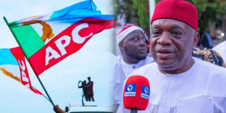 I Was Mocked When I Joined APC in 2016 as the Only S'-East Leader, Now We Have Govs, Lawmakers - Sen Kalu