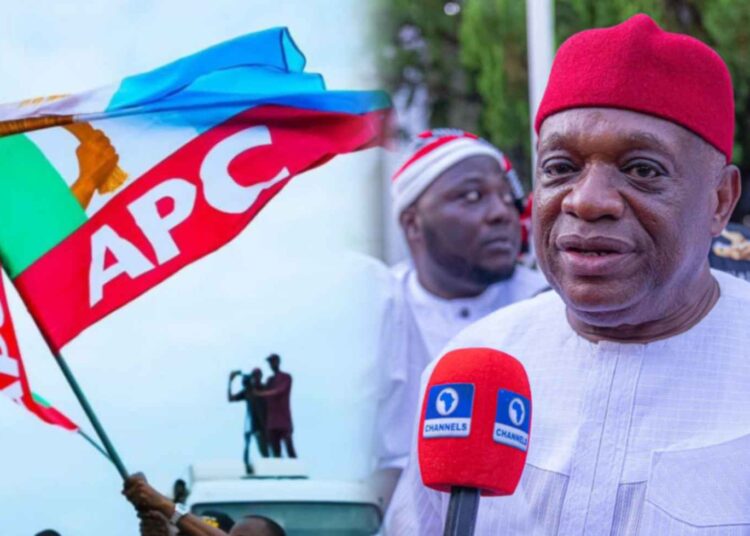 I Was Mocked When I Joined APC in 2016 as the Only Southeast Leader - Sen Kalu 1 I Was Mocked When I Joined APC in 2016 as the Only S'-East Leader, Now We Have Govs, Lawmakers - Sen Kalu