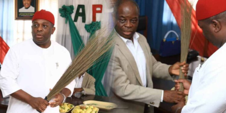 APC Abia State Working Committee Welcomes Chief Hon. Mascot Uzor Kalu