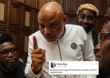 DSS moves Nnamdi Kanu to Sokoto Prison
