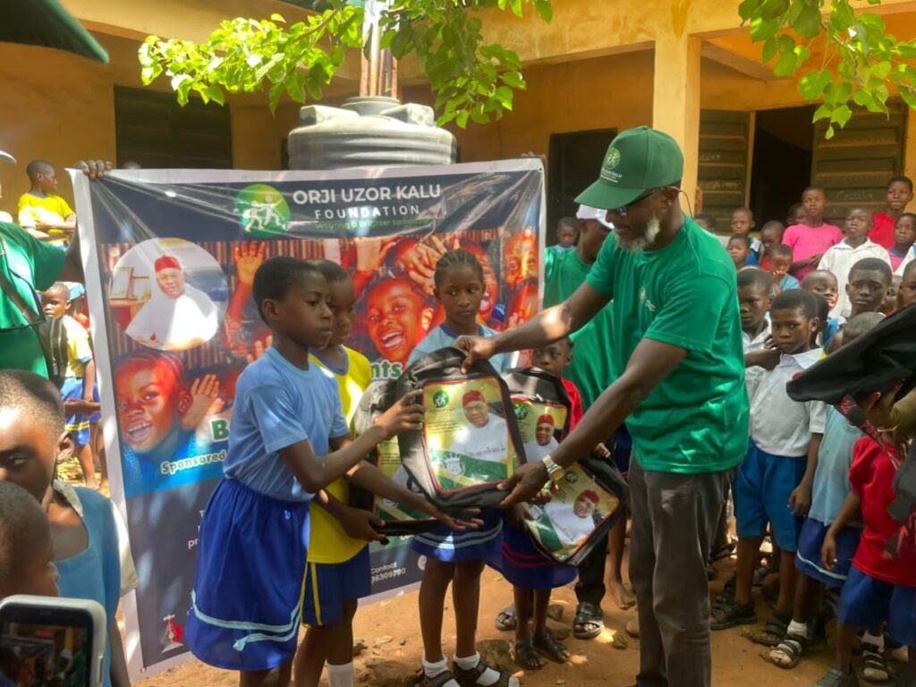 Orji Uzor Kalu Foundation Flags Off Back to School Initiative