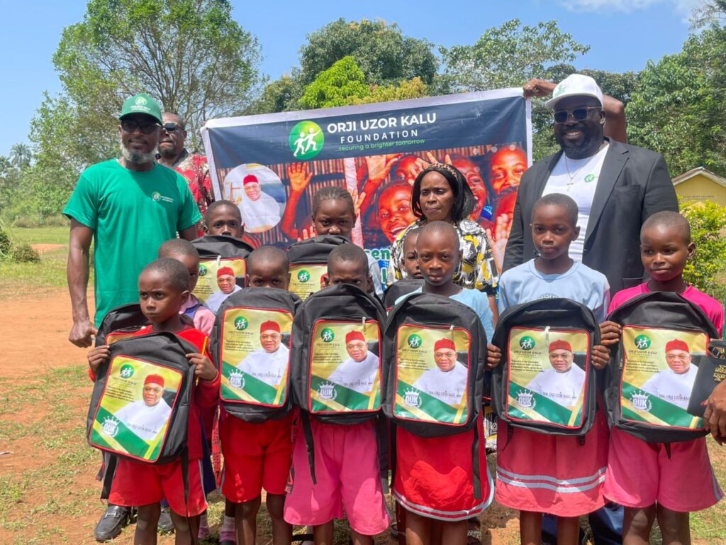 Orji Uzor Kalu Foundation Flags Off Back to School Initiative