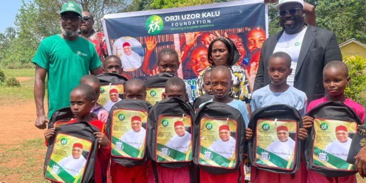 Orji Uzor Kalu Foundation Flags Off Back to School Initiative