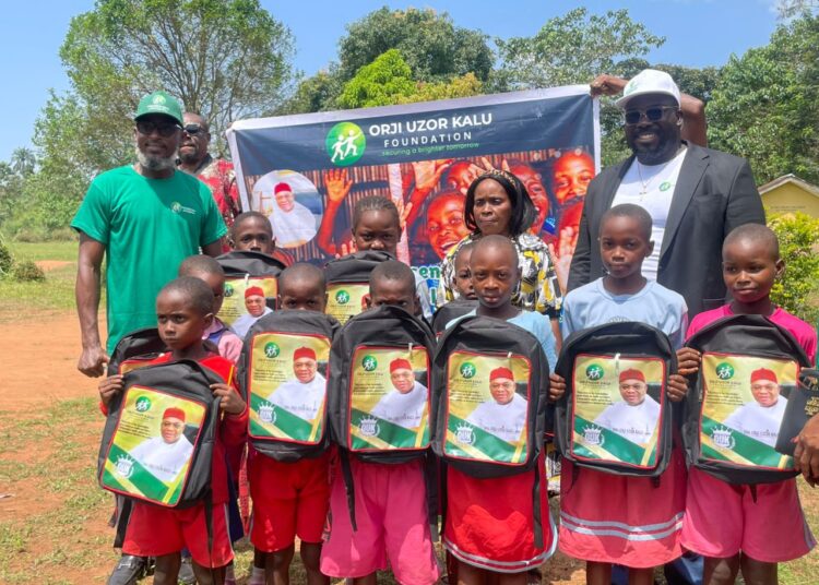 Orji Uzor Kalu Foundation Flags Off Back to School Initiative