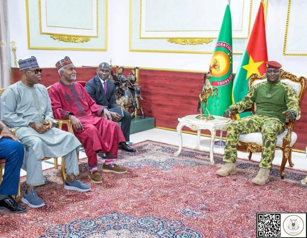Nigeria's Foreign Minister, Tuggar visits Burkina Faso, Ibrahim Traoré over seized Military Aircraft