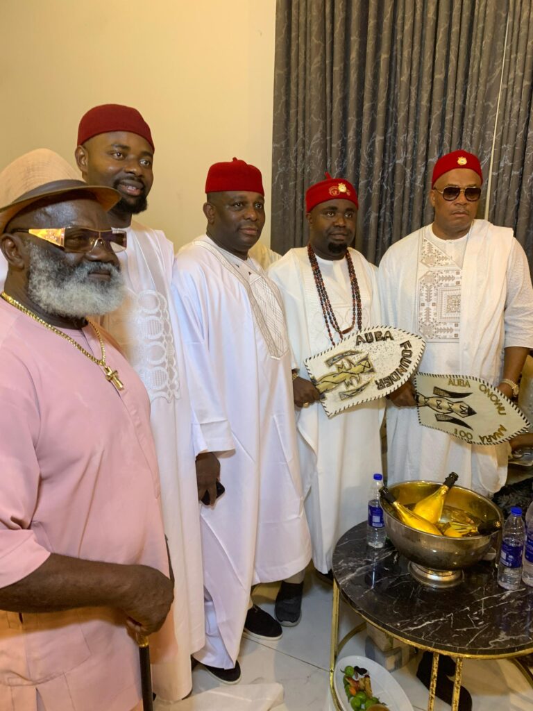 Orji Uzor Kalu Installed as Grand Patron of AUBA, Donates ₦100 Million at Enugu AGM