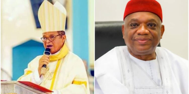 Sen Kalu Celebrates Archbishop Ugorji at 74, Lauds His Spiritual and Moral Leadership
