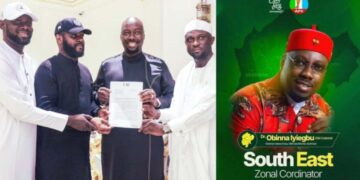 Obi Cubana receives letter of recognition as regional Director, South East City Boy Movement