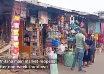 Onitsha Market Traders Comply With Soludo’s Directive, Reopen Shops