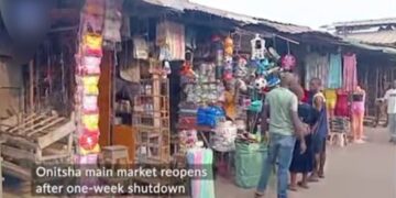 Onitsha Market Traders Comply With Soludo’s Directive, Reopen Shops