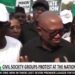 Peter Obi leads protesters to National Assembly over real-time transmission of election results