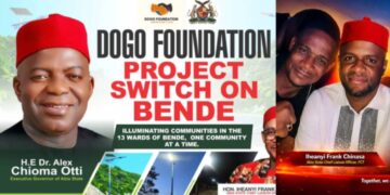 Chima Anyaso Commends DOGO Foundation’s ‘Switch On Bende’ Initiative
