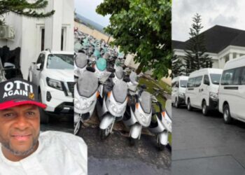 Chima Anyaso Leads Otti Again 2027 Movement as Bende Receives Campaign Vehicles, Security Motorcycles