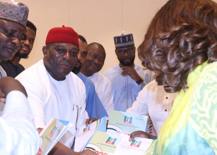 Mascot Uzor Kalu Purchases APC Nomination Form, Declares for 2027 Abia Governorship Race