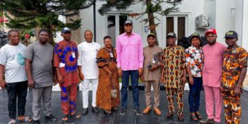 NULGE Bende Executives Pay Courtesy Visit to Dr. Chima Anyaso, Endorse His Candidacy for Bende Federal Constituency