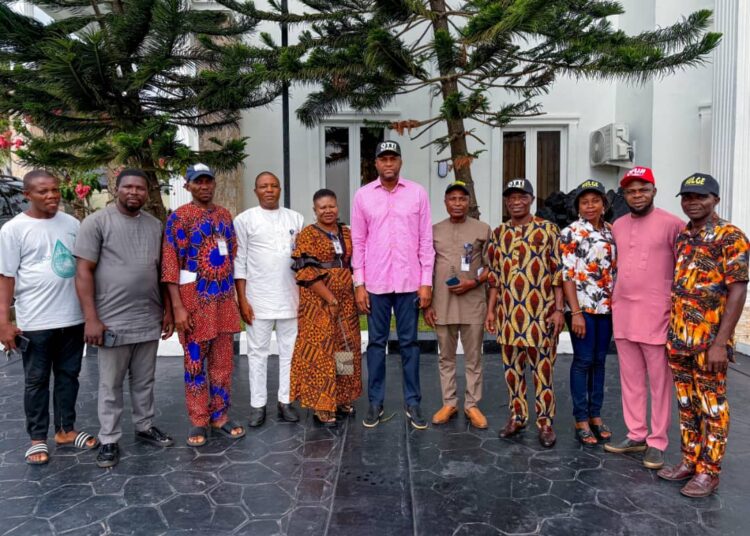 NULGE Bende Executives Pay Courtesy Visit to Dr. Chima Anyaso, Endorse His Candidacy for Bende Federal Constituency