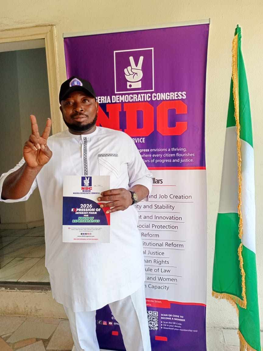 Obingwa/Osisioma/Ugwunagbo: Pastor Chibuzor Nwosu purchases Nomination and Expression of Interest form