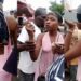 Lady Publicly Harassed by Locals Over Dressing in Umuahia