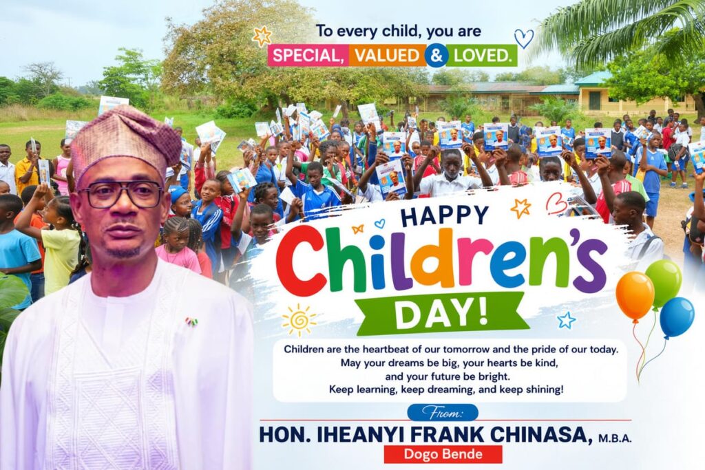 Chinasa Celebrates Children on Children’s Day, Urges Investment in Their Future
