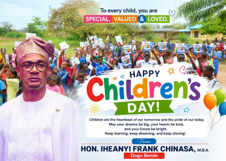 Chinasa Celebrates Children on Children’s Day, Urges Investment in Their Future