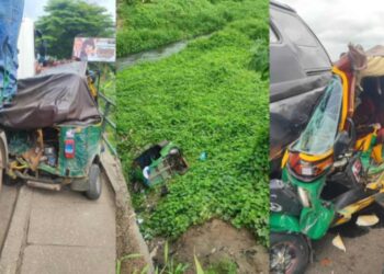 Many Injured as Cement-Laden Trailer Crashes Into Commercial Vehicles in Aba