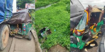 Many Injured as Cement-Laden Trailer Crashes Into Commercial Vehicles in Aba