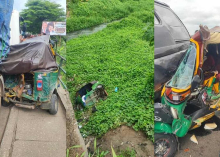 Many Injured as Cement-Laden Trailer Crashes Into Commercial Vehicles in Aba