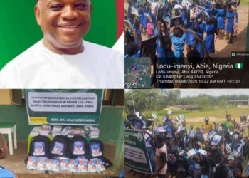 Senator Orji Kalu Flags Off 2026 Distribution of Educational Materials Across Abia North Schools