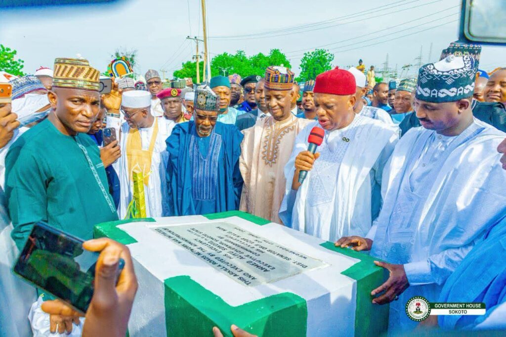 Sen. Kalu Hails Sokoto Governor's Infrastructure Drive at Arkilla Roads Commissioning 3 Senator Orji Uzor Kalu Hails Sokoto Governor's Infrastructure Drive at Arkilla Roads Commissioning
