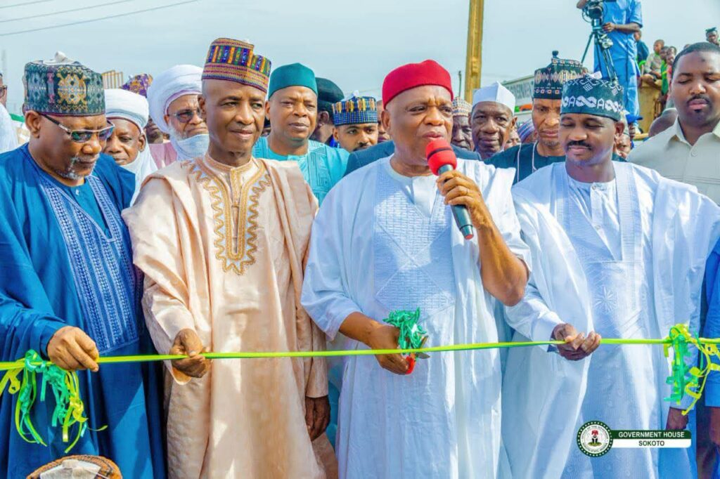 Sen. Kalu Hails Sokoto Governor's Infrastructure Drive at Arkilla Roads Commissioning 2 Senator Orji Uzor Kalu Hails Sokoto Governor's Infrastructure Drive at Arkilla Roads Commissioning