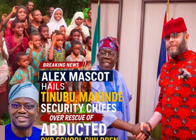 Hon Alex Mascot Hails Tinubu, Makinde, Security Chiefs, over rescue of abducted Oyo pupils 1 Hon Alex Mascot Hails Tinubu, Makinde, Security Chiefs, over rescue of abducted Oyo pupils