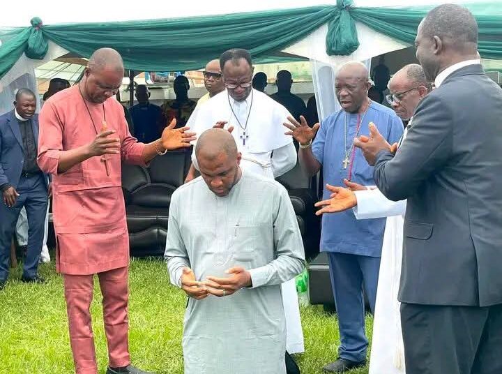 Bende Pastors Anoints Labour Party Candidate, Chima Anyaso For 2027 Reps Race