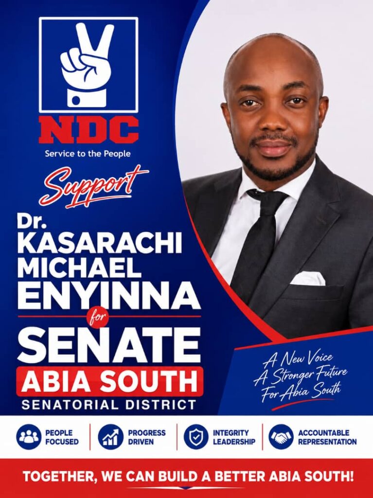 Dr. Kasarachi Michael Enyinna Unveils Vision for a Prosperous Abia South