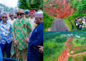 Over 10 Houses Swallowed By Erosion, Scores Displaced In Abia as Deputy Speaker, Ecological Funds Officials Assess Sites