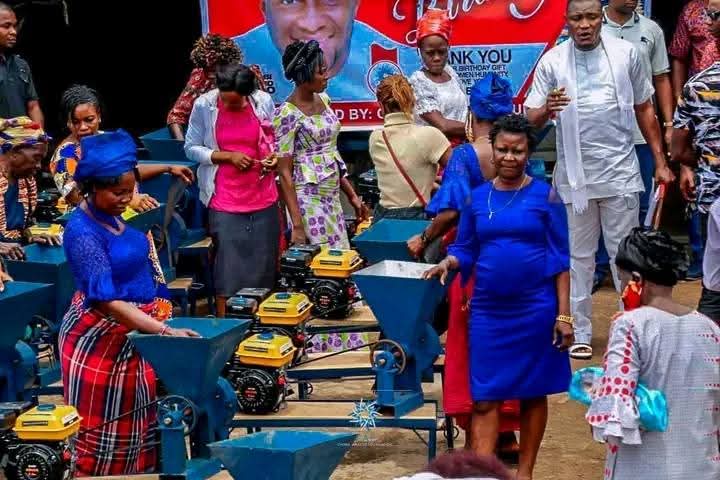 Chima Anyaso Foundation Empowers 50 Abia North Women With Commercial Grinding Machines
