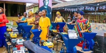 Chima Anyaso Foundation Empowers 50 Abia North Women With Commercial Grinding Machines