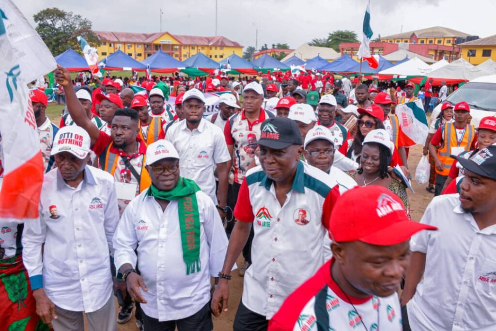 Thousands Storms Aba as Aba North Unveils Polling Unit Structure for Gov Otti’s 2027 Re-election Bid 3 ABIA ARISE MEGA RALLY 2026: Thousands Storm Aba as Aba North Unveils Polling Unit Structure for Governor Otti’s 2027 Re-election Bid