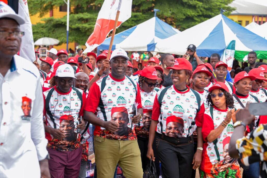 Thousands Storms Aba as Aba North Unveils Polling Unit Structure for Gov Otti’s 2027 Re-election Bid 2 ABIA ARISE MEGA RALLY 2026: Thousands Storm Aba as Aba North Unveils Polling Unit Structure for Governor Otti’s 2027 Re-election Bid