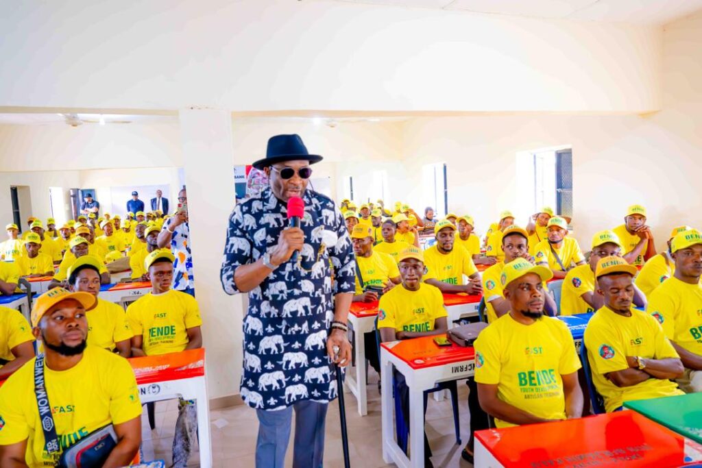 Deputy Speaker, Kalu Flags Off Skills Training in Bende, Urges 150 Abia Youths to Build Nation With Knowledge Acquired