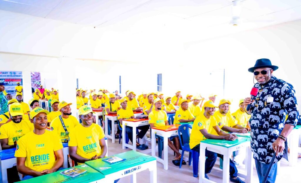 Deputy Speaker, Kalu Flags Off Skills Training in Bende, Urges 150 Abia Youths to Build Nation With Knowledge Acquired