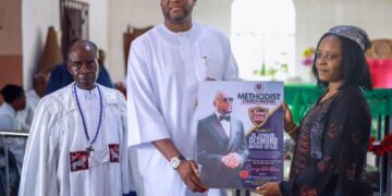 Methodist Church Confers ‘Friend of Alayi Circuit’ Honour on Dr. Chima Anyaso
