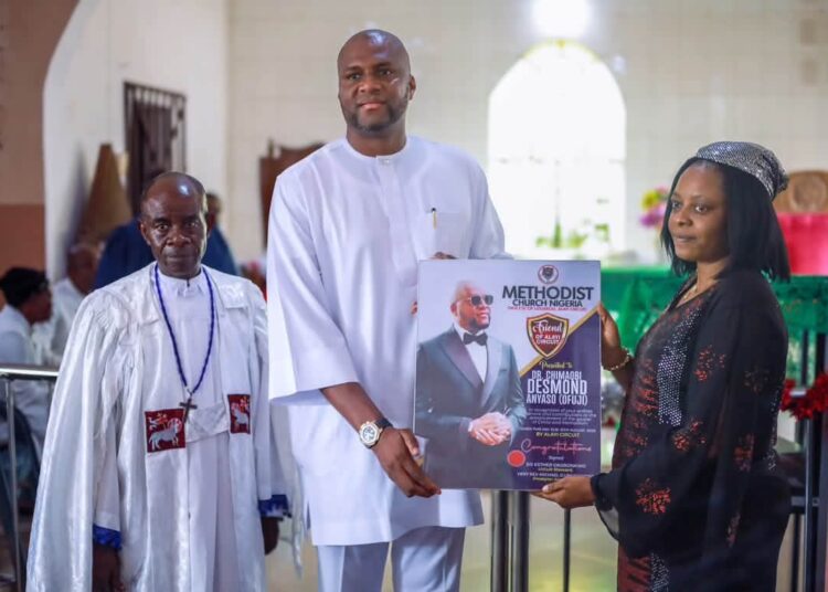 Methodist Church Confers ‘Friend of Alayi Circuit’ Honour on Dr. Chima Anyaso