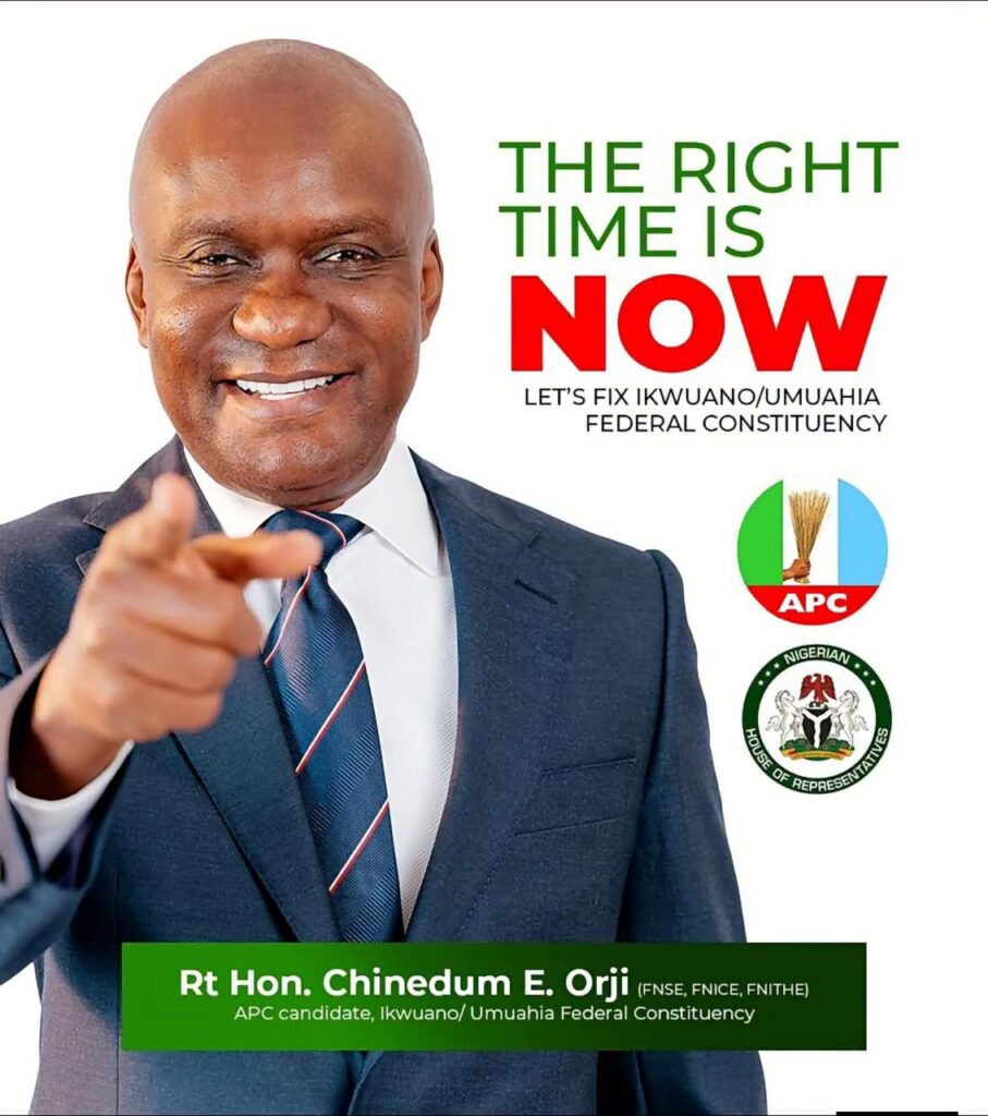 2027: Mandate Group Endorses ex Abia Speaker Chinedum Orji for Ikwuano/Umuahia Fed Constituency Seat