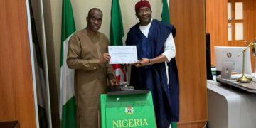 Daily Times Names Deputy Speaker Kalu Lawmaker of the Year, Presents Award Nomination Letter 9 Daily Times Names Deputy Speaker Kalu Lawmaker of the Year, Presents Award Nomination Letter