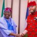 Alex Ikwechegh with President Tinubu