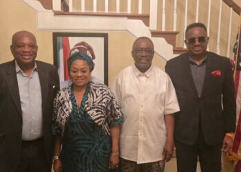Senator Kalu Visits Nigeria’s Ambassador to U.S., Discusses National Development