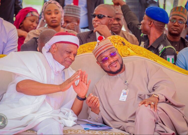 Senator Kalu Greets Zamfara Governor Dauda Lawal at 61