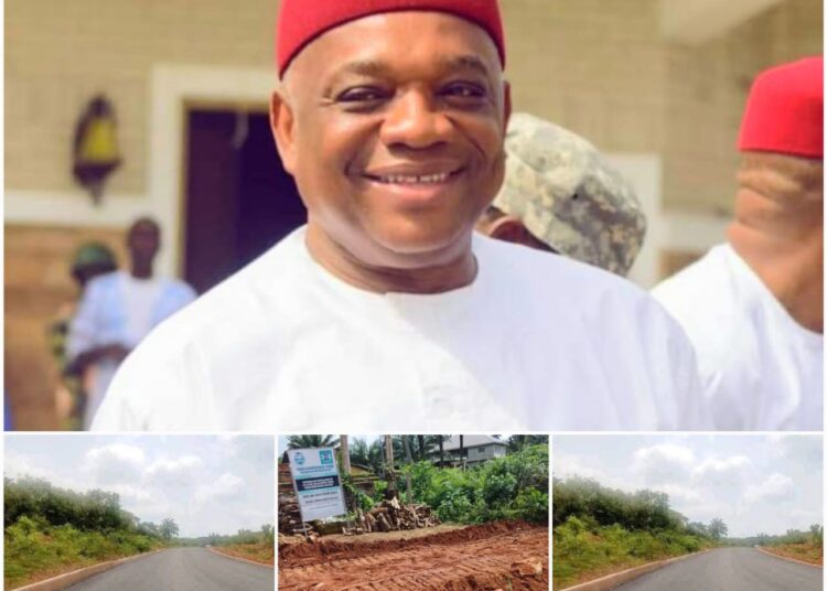 Sen Kalu Begins Construction of 28 Additional Roads Across Abia North